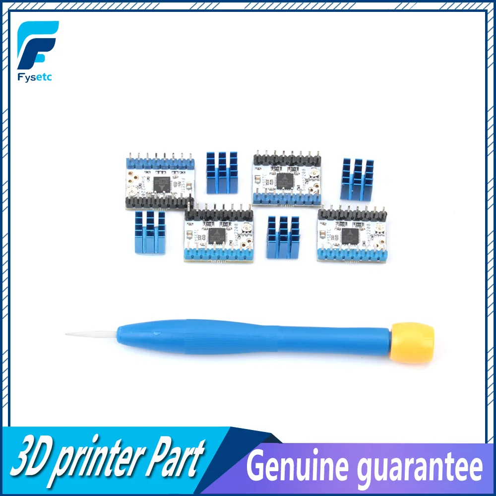The latest version 5pcs TMC2209 V4.0 Stepping Motor Driver Step sticks Mute Driver 256 Microsteps Current 2.8A Peak VS TMC2208