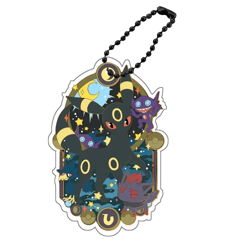 Anime for Eeveelution Leafeon Espeon Umbreon Eevee Sylveon Jolteon Flareon Glaceon Acrylic Keychain Bag Pendant Decorative Gift - view 5