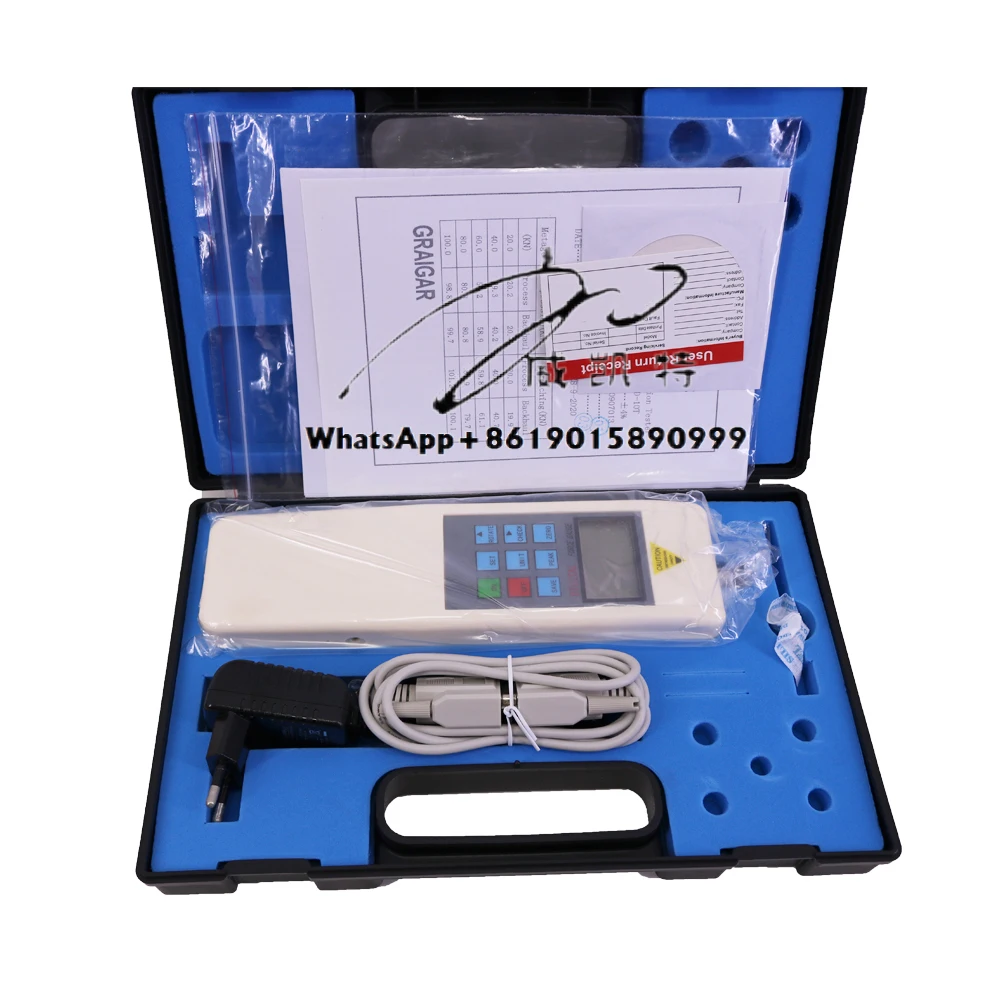 

HD-5T Digital Push-Pull Force Gauge Rope Tension Tester Side Pressure Tester Digital Force Gauge