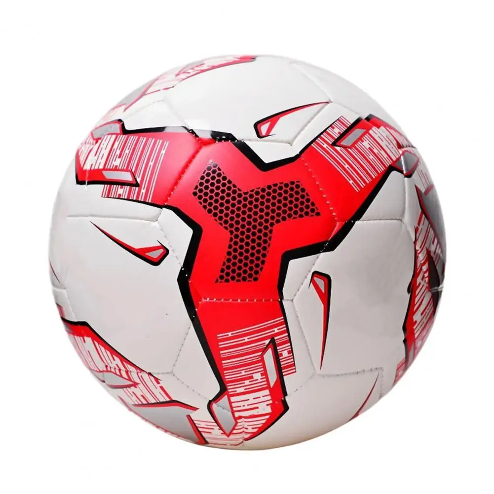 Pallone da calcio flessibile resistente all'usura da competizione taglia 5 colore vibrante calcio da allenamento antideflagrante per la scuola