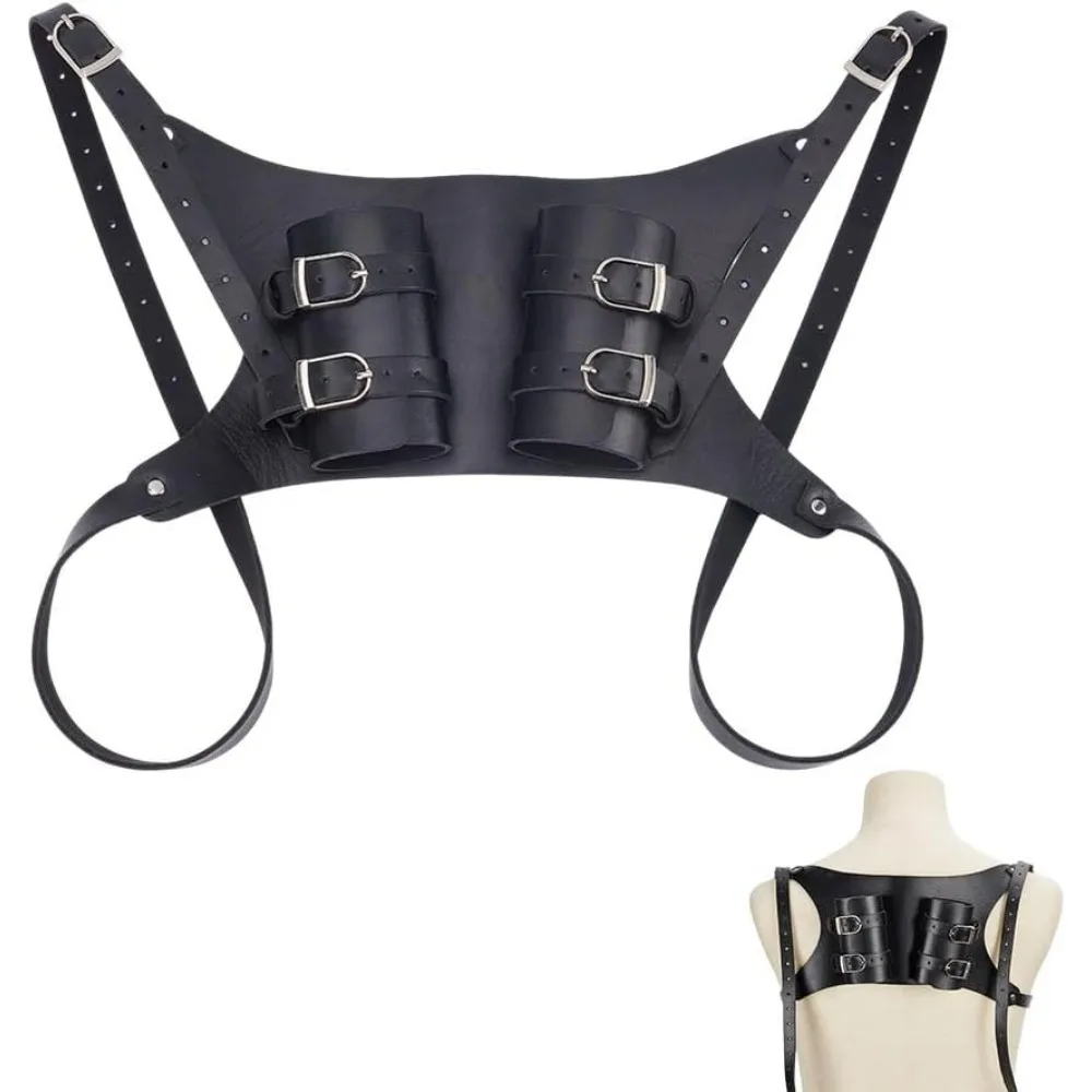 

Sword Back Holder Adjustable Sword Shoulder Back Sheath Holder Medieval Retro Sword Frog and Back Case