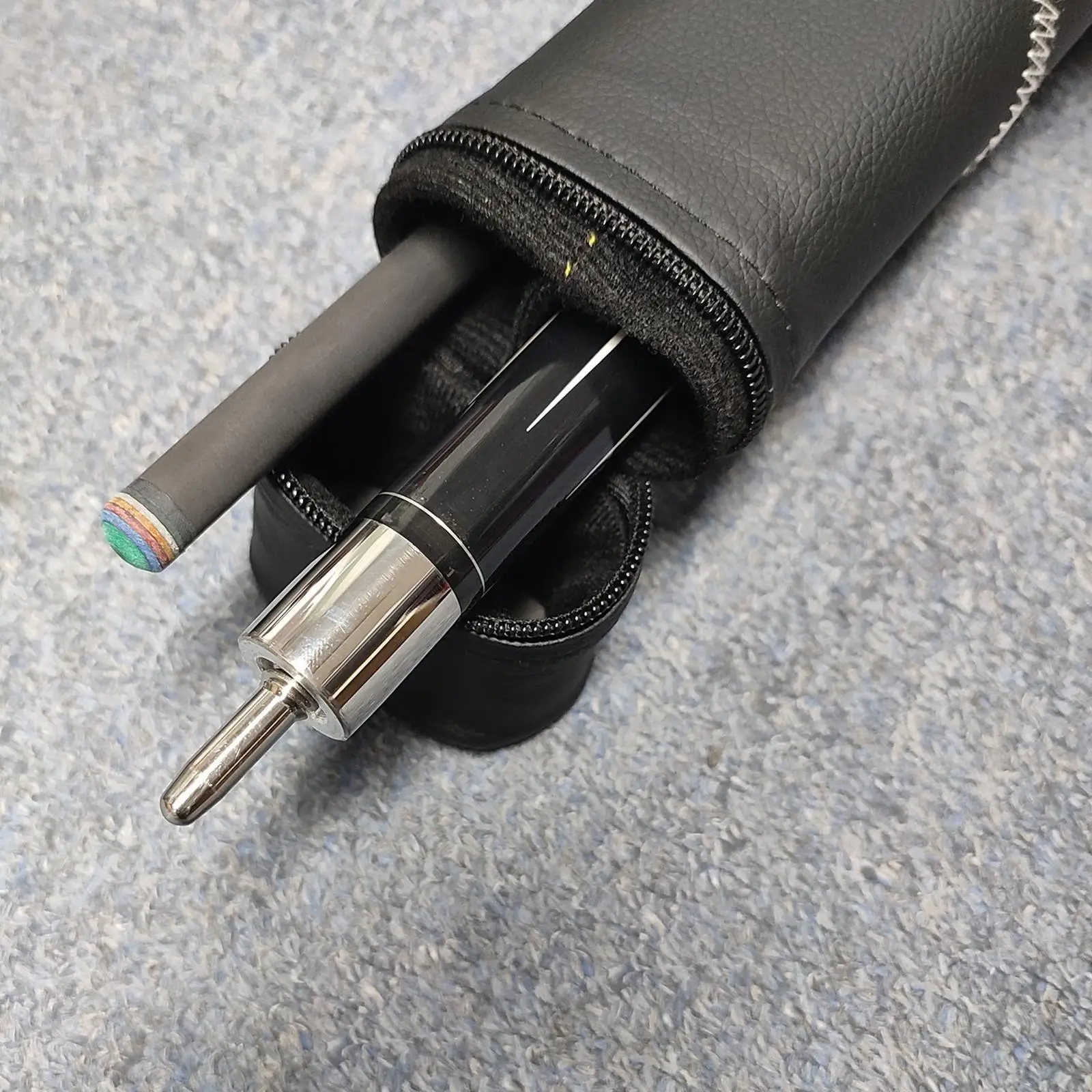 

Billiards Pool Cue Case Zipper Accessory Pool Cue Storage Pouch for Outdoor