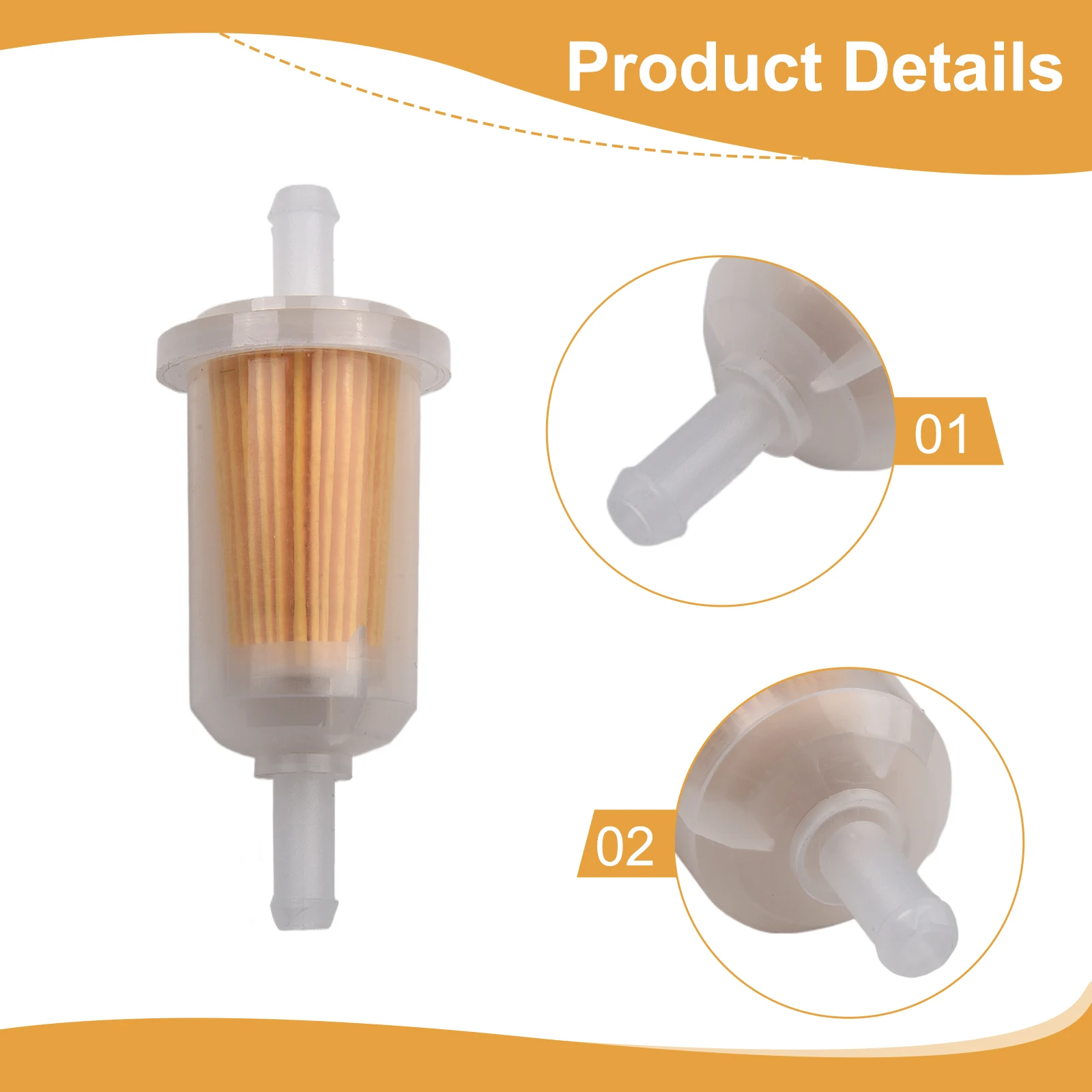 

Air Filter Element Oil Filter Element Oil Filter For Mini-tilers Length 99mm Oil Filter Element Garden Machines