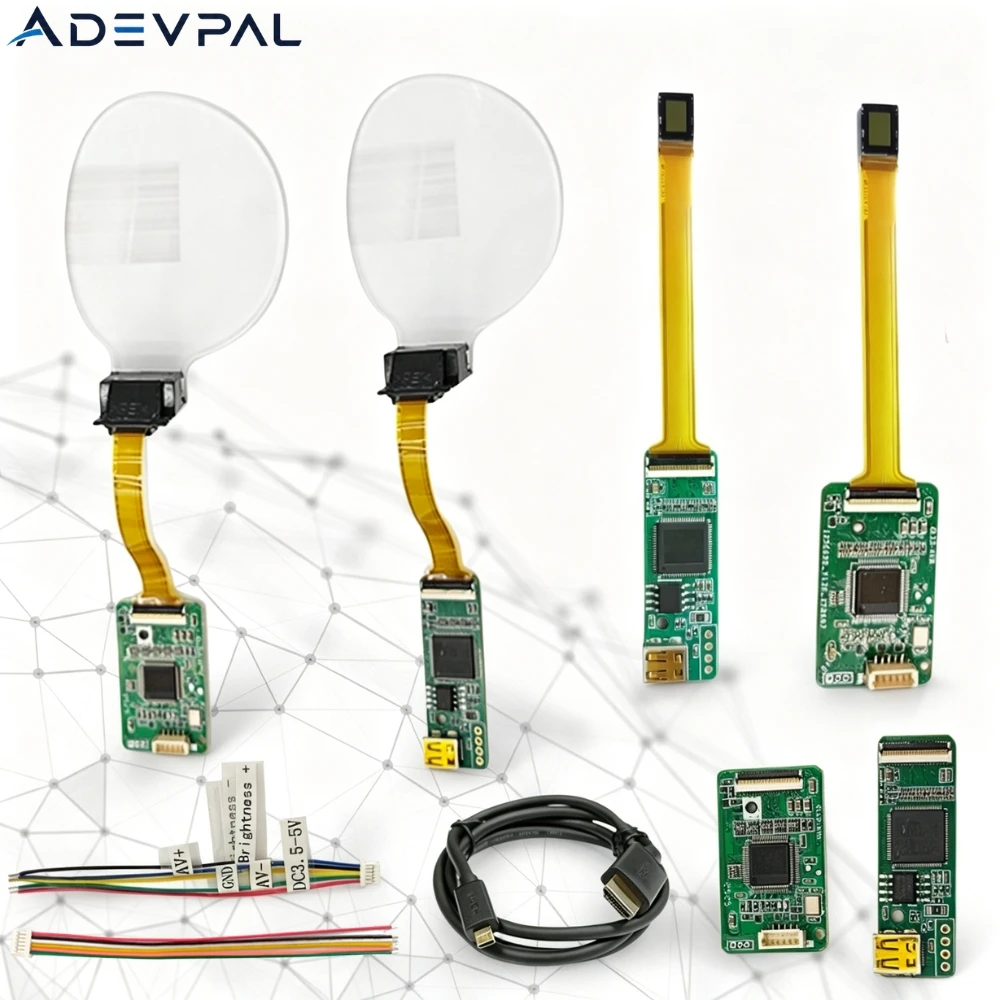 0.23 Inch OLED Display Viewfinder Module 640*400 60Hz AR Micro HDMI AV Optical Waveguide Module for AR Smart Glasses