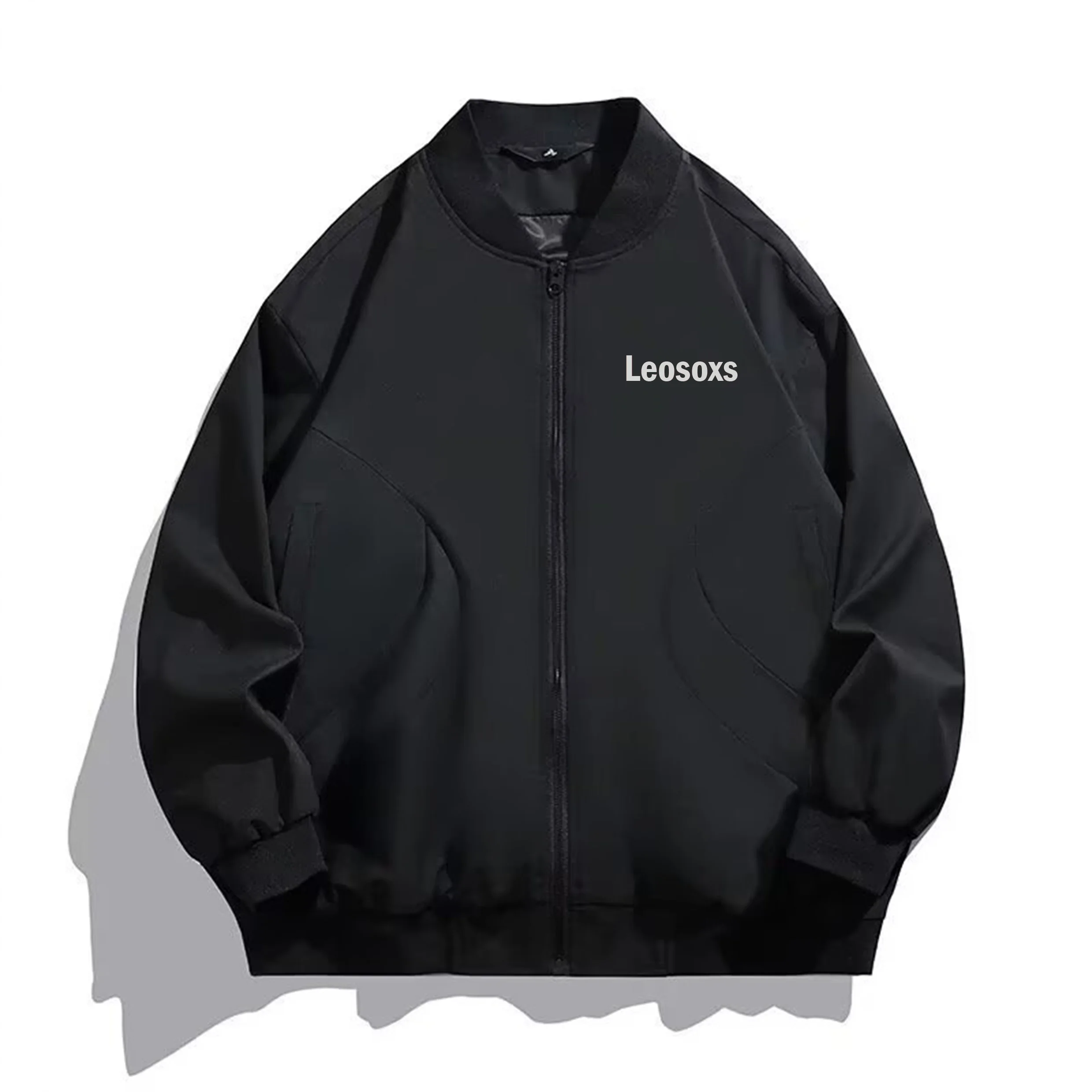 2026 Autumn New Men's Pilot Jacket Fashion Casual Light Solid Color Baseball Uniform Sportswear Jacket, DIY LOGO S-4XL 59 S630d7b0de8dc4cb8b2e2685cc7e91845I
