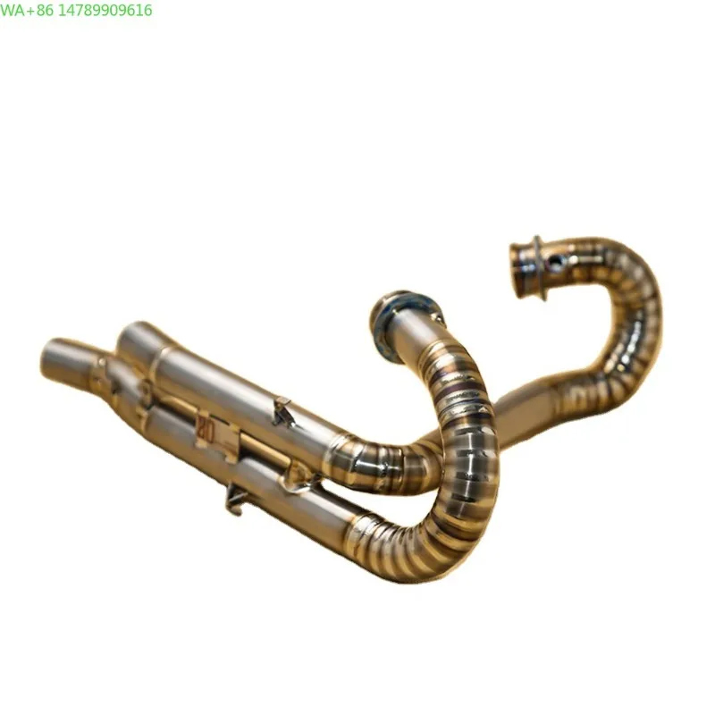 

Forged Exhaust System For MotorcycleFor Triumph 900 Titanium Alloy Front ExhaustHigh-Performance Full-Size Custom Exhaust