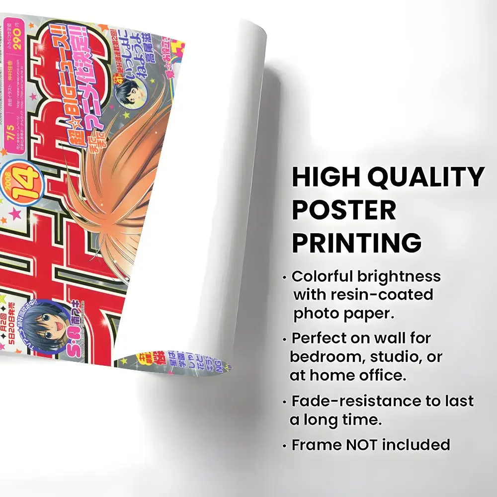 Anime Skip Beat Poster Self-adhesive Art Waterproof Paper Sticker Coffee House Bar Room Wall Decor