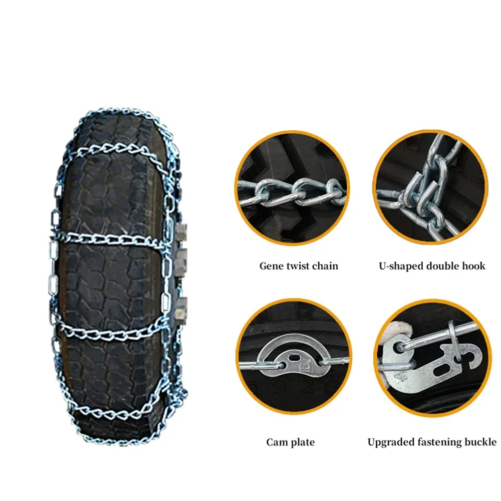 Factory Direct Universal Anti Skid Truck Tyre Snow Chains