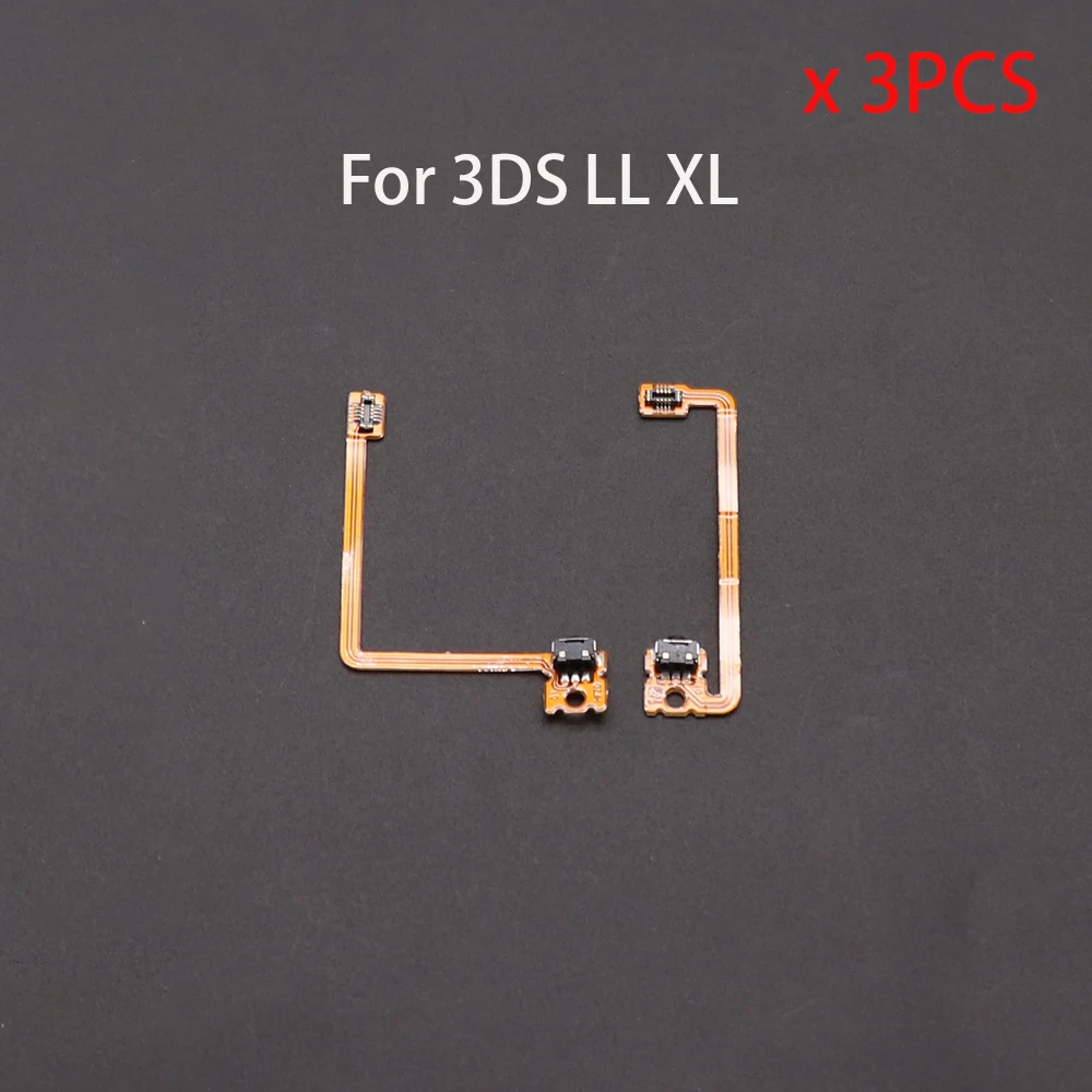 1/3 Stück L/R Schultertasten mit Flexkabel für 3DS 3DSLL 3DSXL New 3DS LL XL Reparatur Links Rechts Schalter Auslöser
