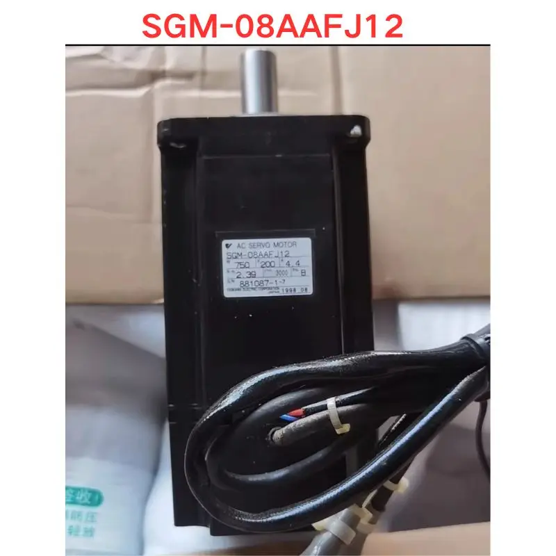 Used OEM disassembled parts electrical machinery  SGM-08AAFJ12 Functional test OK