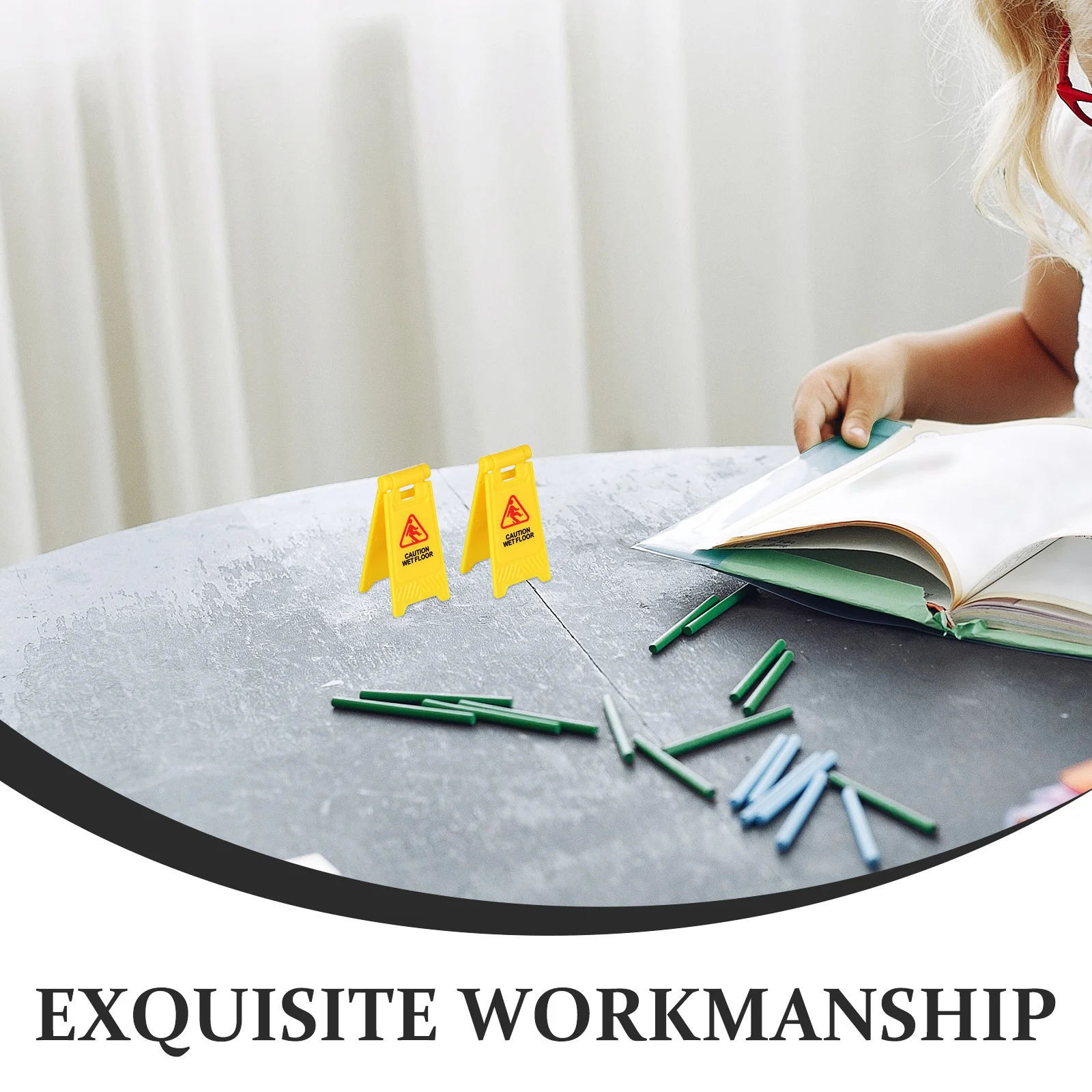 15Pcs Realistic Miniature Traffic Sign Set for Kids Interactive Road and Parking Barriers Tiny Toys