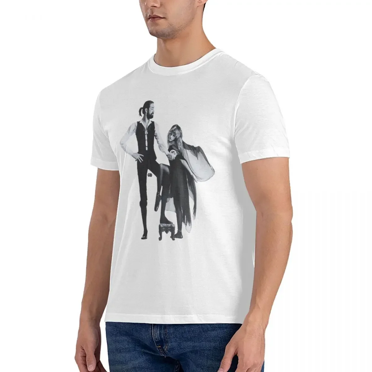 100% Cotton FLeeTWooD MaC Rumours T-shirt Unisex Fashion Oversized T Shirt Men Round Neck Summer Shirts Tops S-6XL