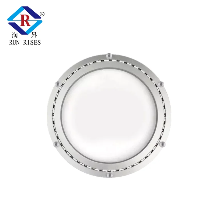 A50 Round Aluminum Alloy & Steel Restaurant Table Lazy Susan Metal Swivel For Dining Room & Kitchen UseATV&UTV