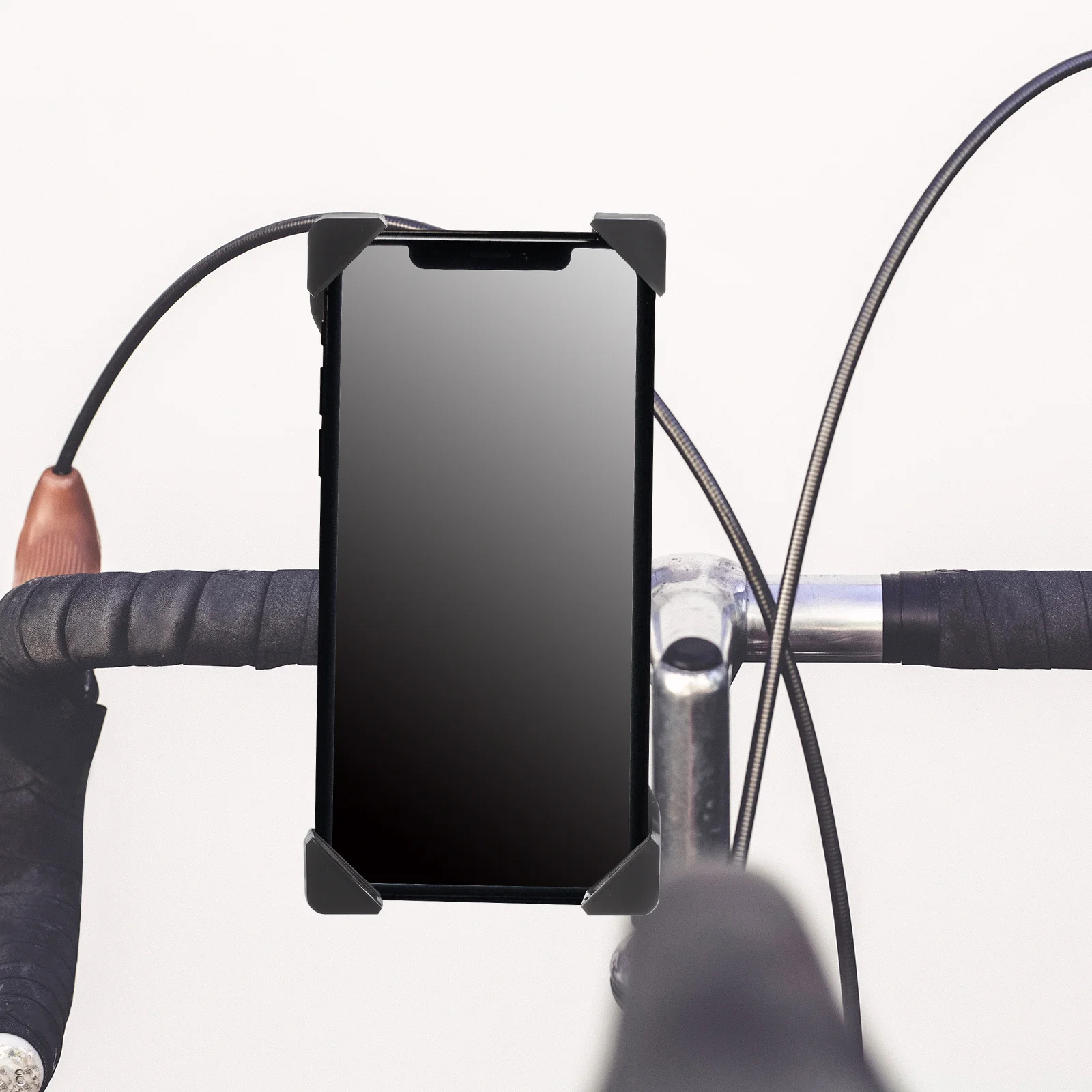 

Motorbike USB Charging Bracket Durable Handlebar Phone Holder Practical Safe Long Use Motorcycle Riding Equipment