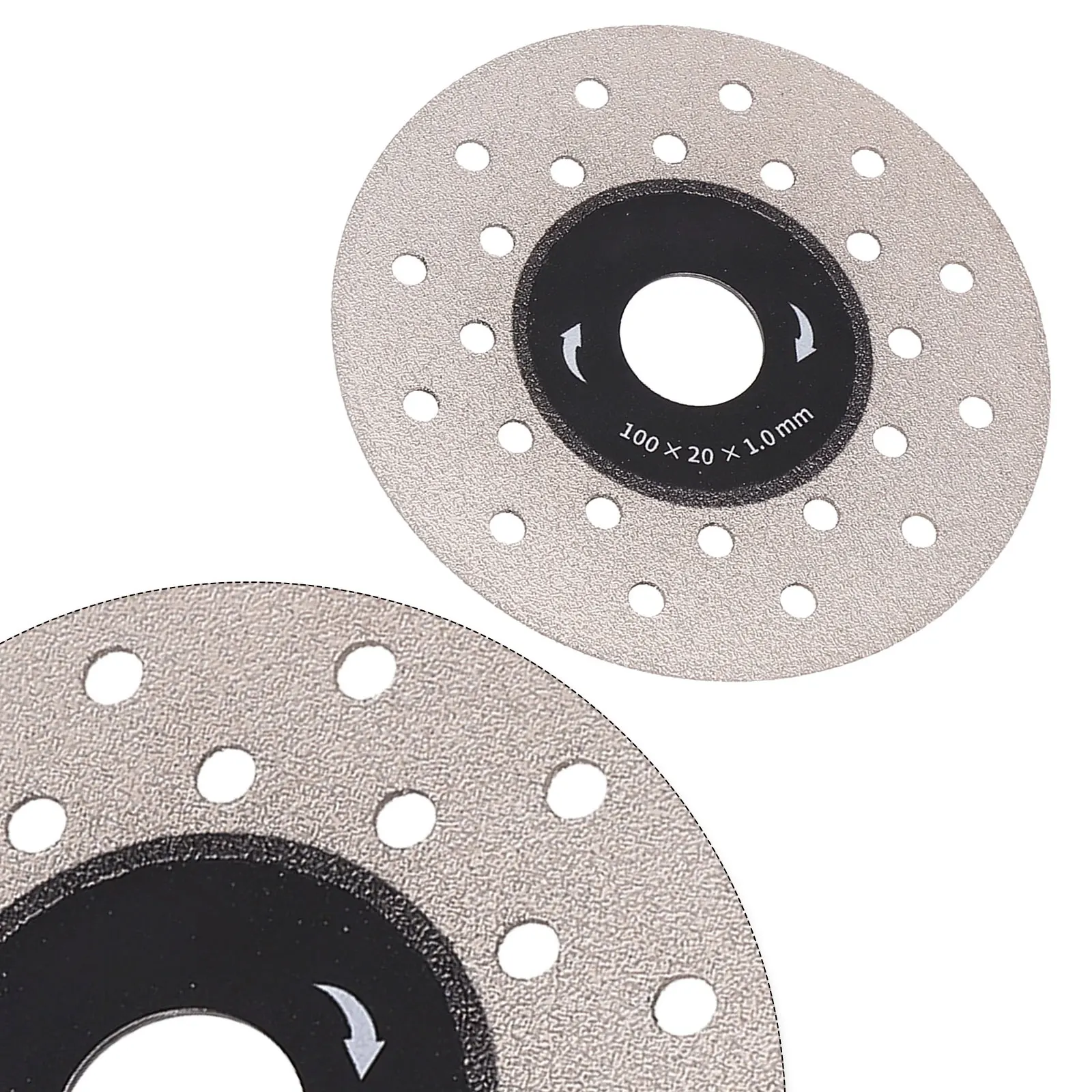 Packaging Grinding Disc Diamond Saw Blade 100mm Diamond Saw Blade Grinding Disc Polishing Silver Suitable For Chamfering