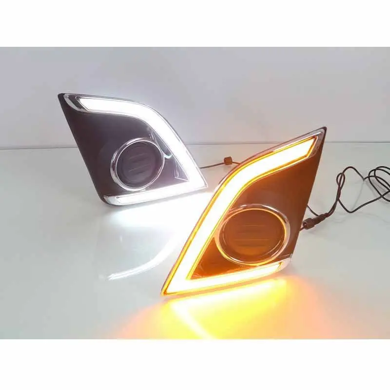 SAARApplicable16-17Style IsuzuD-MAXCaminhão de captação com luz de circulação diurna18StyleD-MAXLâmpada de condução diurna