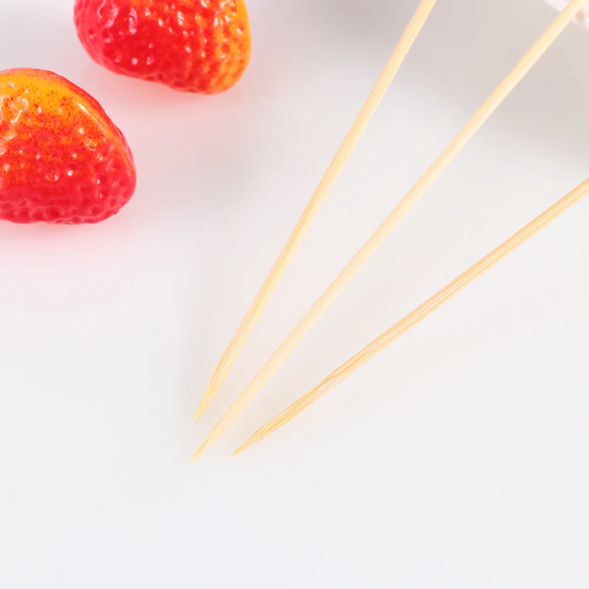 

300 pcs Fruit Picks Handmade Pearls Decor Cocktail Sticks For Party Appetizer Display Finger Food Bar Ktv Home Use