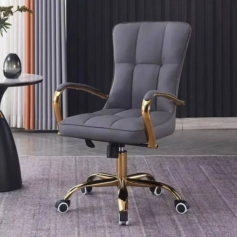 Home Computer Chair, Comfortable Office Chair Ergonomic Learning Chair Lifting and Rotating Modern Anchor Live Broadcast