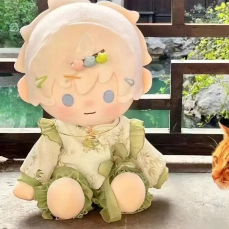 

Cute 40cm Cotton Sitting Dolls Clothes Non-attribute Doll Clothes Jumpsuit Cartoon Dress-up Plush Toy Children Gift Accessories