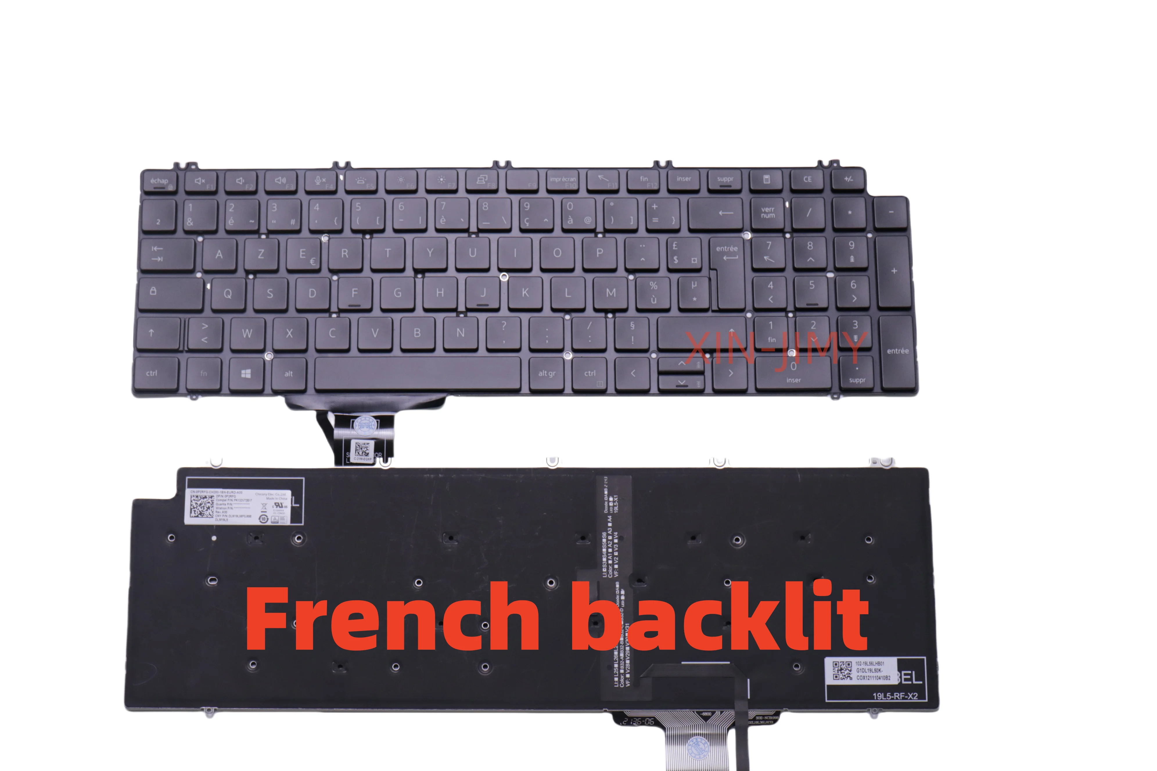 

NEW French backlit Keyboard for DELL Precision 7560 7750 7770 7550 7760 P104F P44E Laptop Keyboard