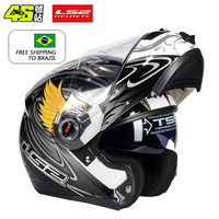 LS2 FF370 All Season Motorcycle Helmet Dual Lens Anti Fog For Men and Women ECE