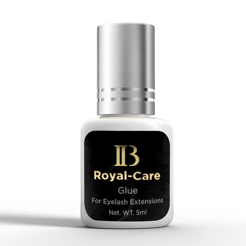 1/2/5 Bottles Korea IB Ibeauty Royal-Care Glue for Eyelash Extensions Original Korea 5ml IB Silver Cap Wholesale Makeup Tools