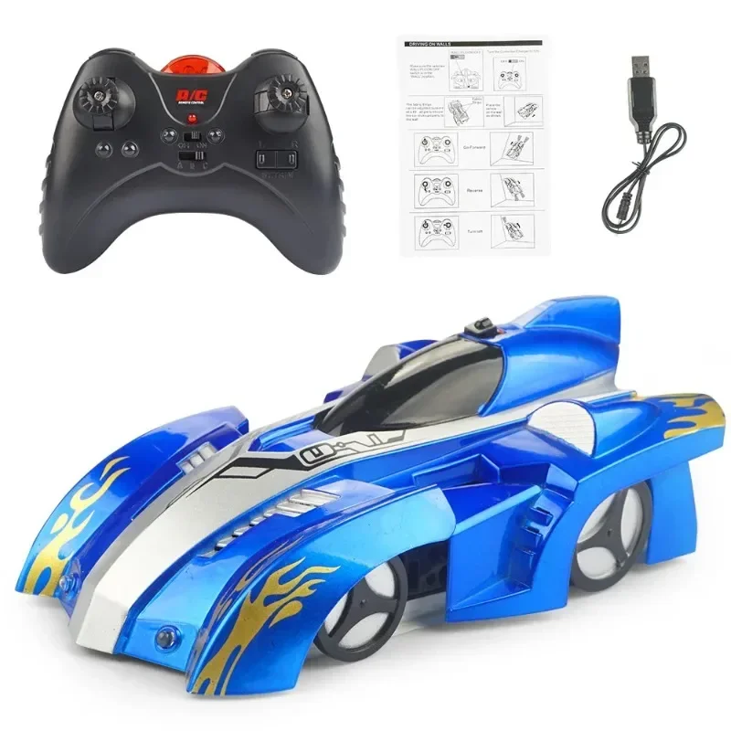 New RC Wall Climbing Car Toys Remote Control Car Drift Flashing Race Toys Anti Gravity Car For Kid Mini Stunt RC Toy Gifts