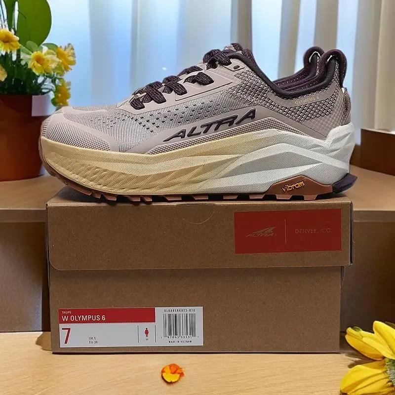 حذاء عالي الامتصاص للصدمات للجنسين: مقاوم للاهتراء، مضاد للتضاريس لجميع التضاريس للجري والمشي لمسافات طويلة على الجبال