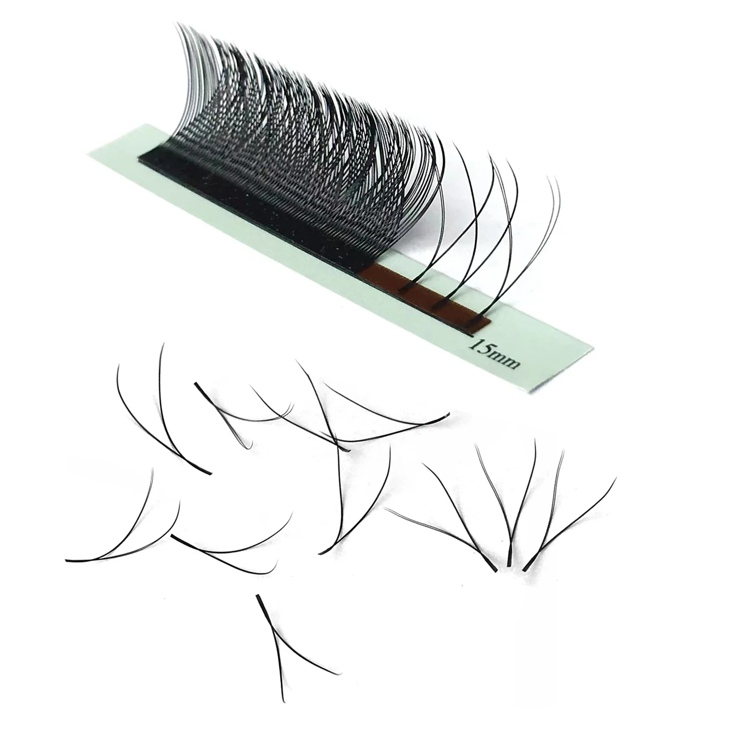 YY fake lashes Mix cilios Y faux mink eyelashes 4D w Y lash individual cluster natural hair classic lashes cosplay makeup tools