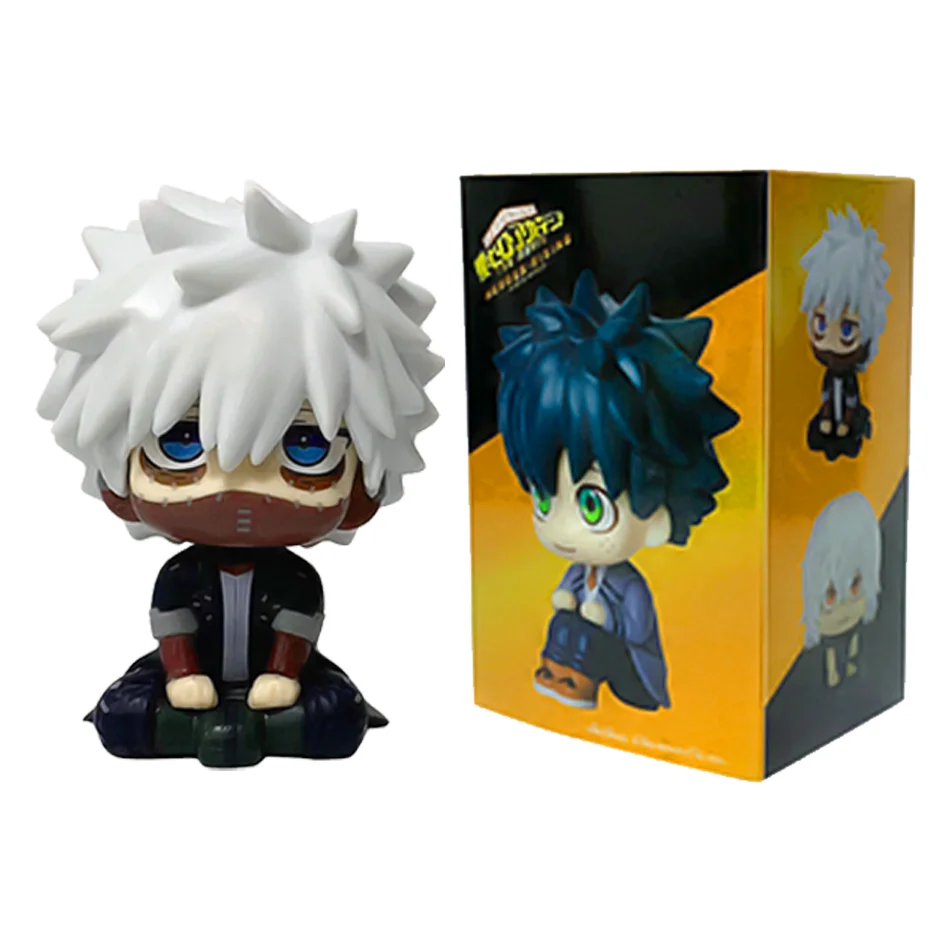 9-10 سنتيمتر بطلي الكاديمية البلاستيكية أنيمي تمثال تومورا شيجاراكي/إيزوكو ميدوريا/كاتسوكي باكوغو/شوتو تودوروكي لعبة قابلة للجمع #3