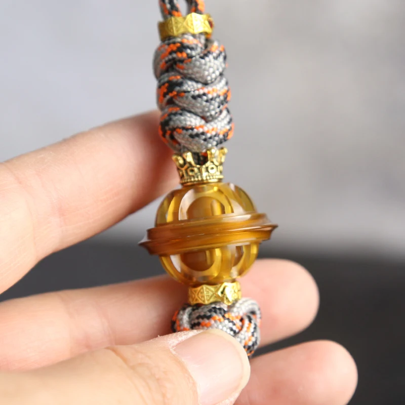 中空惑星ペイフィジェットスピナー減圧おもちゃハンドスピナーフィジェットおもちゃ傘ロープ EDC パラコードアクセサリー大人のギフト