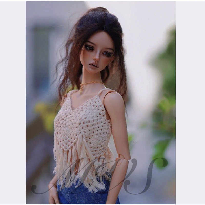 BJD Bohemian Woven Strap Top 1/3 Girl Doll Clothes CWB324