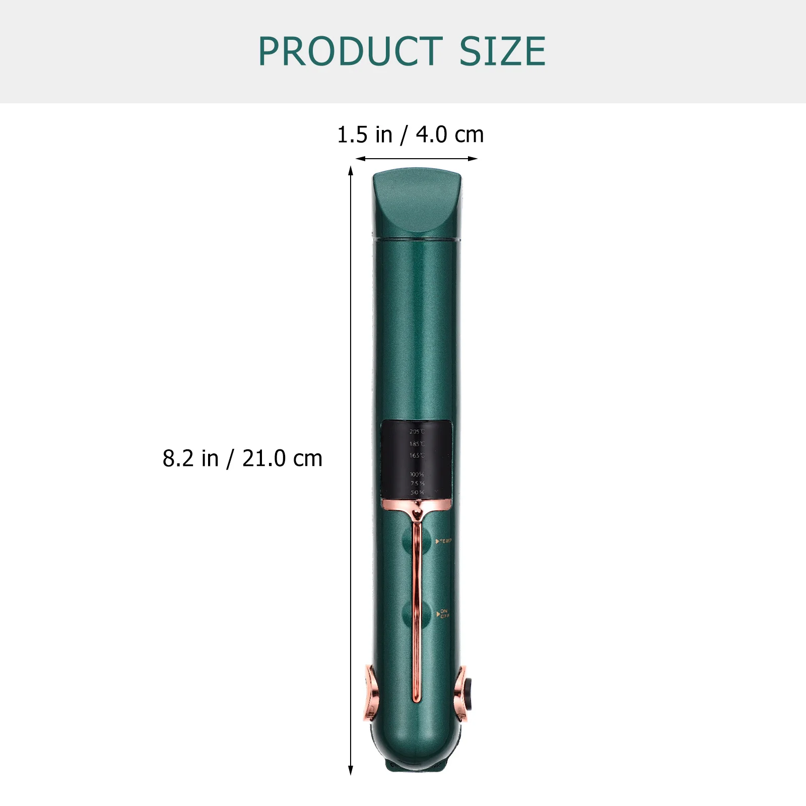 

Wireless Charging Hair Straightener Curler Plastic Design Adjustable Temperature Portable Hair Styling Tool for Travel and Home