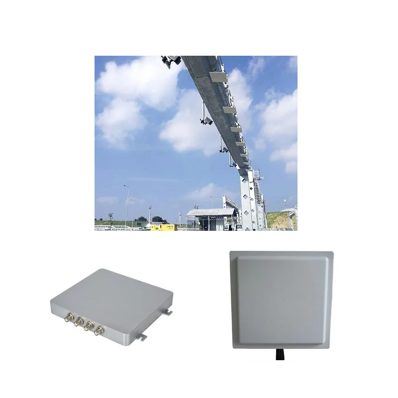 

IP67 12dbi Circular Uhf Rfid Antenna Waterproof 865-868mhz or 902-928mhz for Rfid Highway Toll Solution 120km/h Bicycle Running