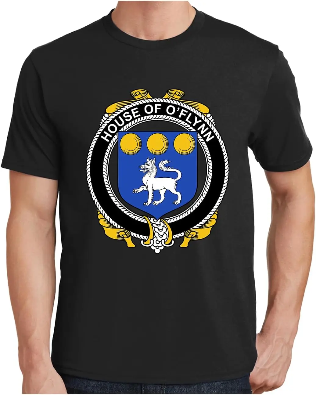 Men's Irish House Heraldry O'Flynn T-Shirt