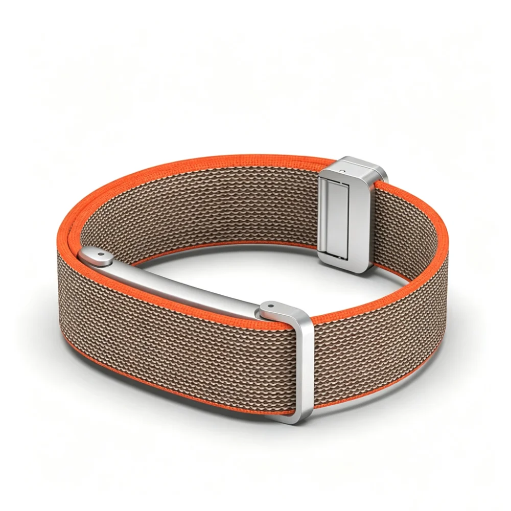 Magnetisches Nylon-Uhrenarmband für Google Fitbit Air, geflochtenes Ersatzarmband, Metallschutzrahmen für Fitbit Air Sport Loop