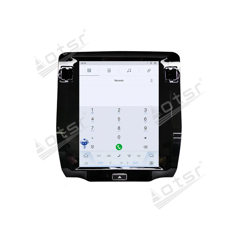 

Для Maserati Quattroporte 2013-2017 10,4-дюймовая автомобильная GPS-система Navi с CarPlay, Android Auto и HD-сенсорным мультимедийным интерфейсом
