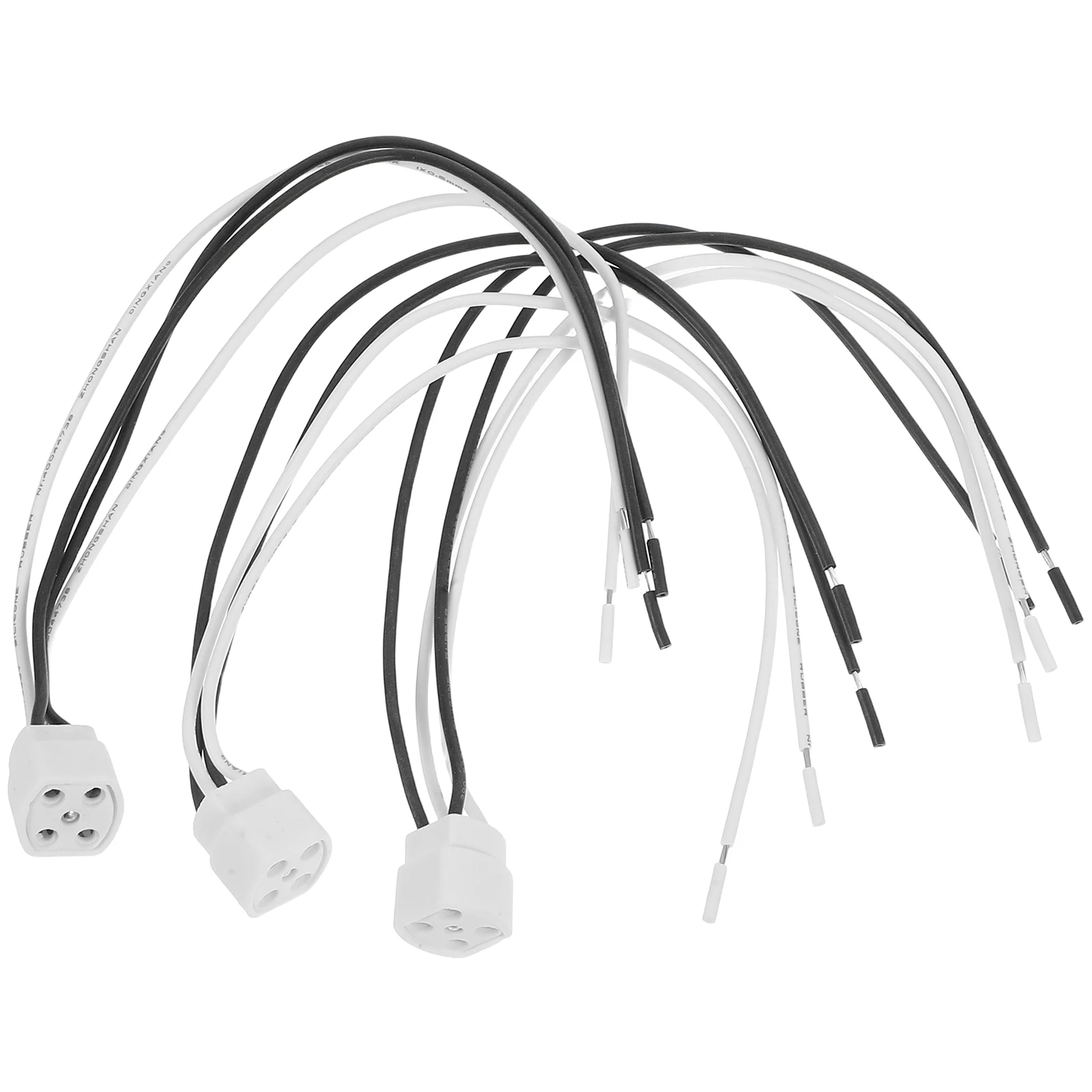 3 個セラミック UV ランプソケット G10q チューブホルダーシングルエンド耐熱 LED 蛍光管ランプ修理部品