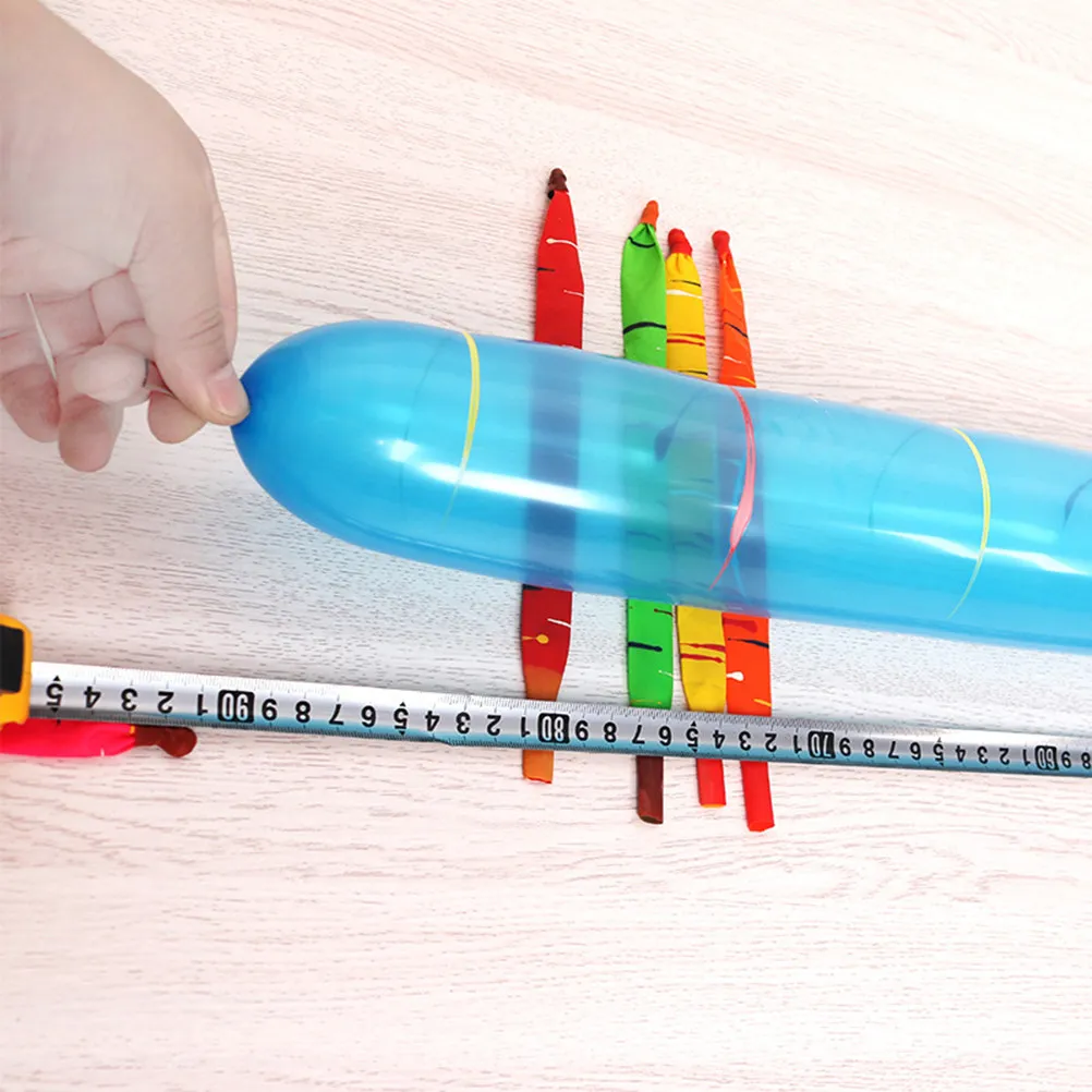 

50 шт. латексных шаров-ракет, длинные латексные шары-полоски для украшения вечеринок, празднования дней рождения, декора детской комнаты, забавные шары