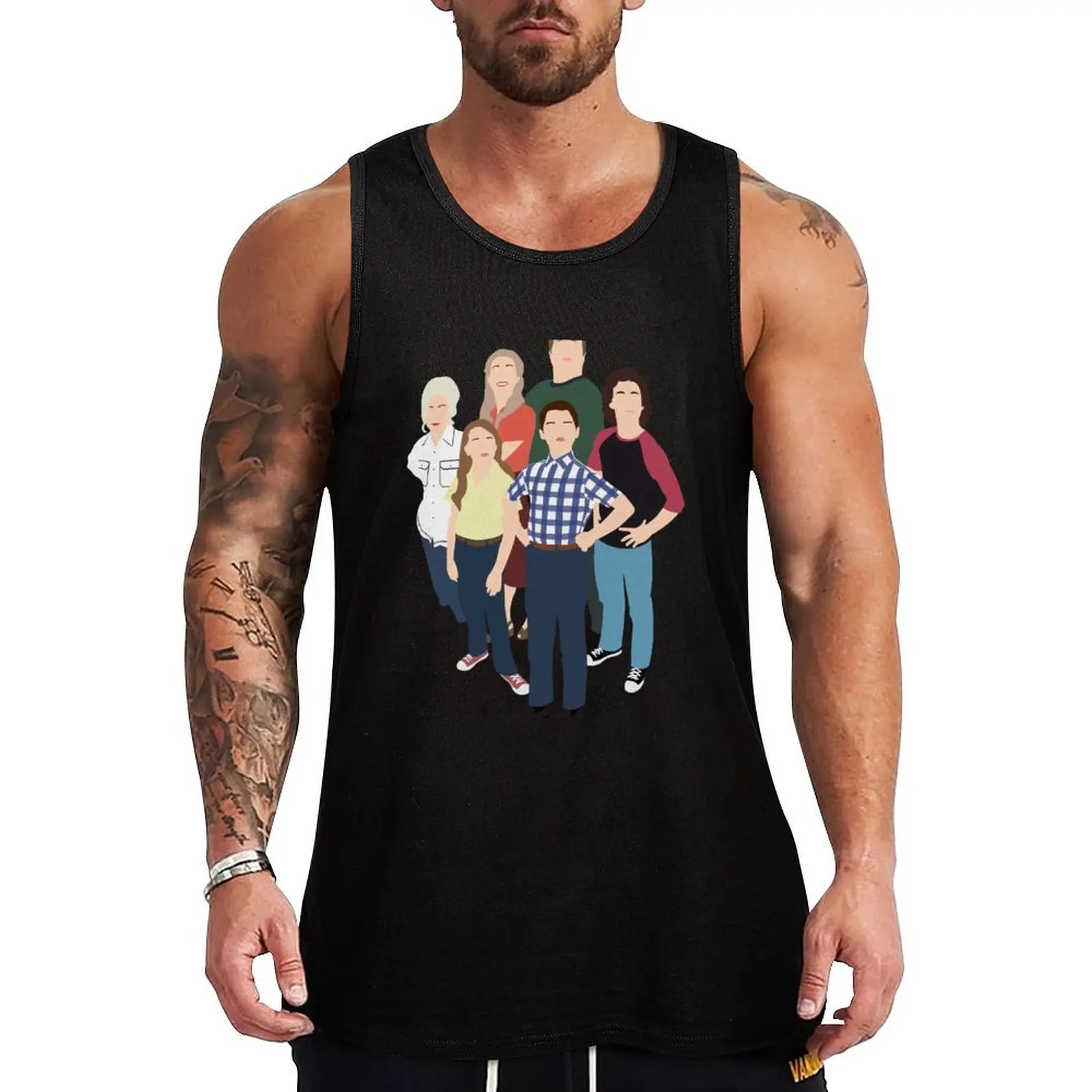 

Young Sheldon Tank Top Men's summer t-shirt cotton t-shirts man summer clothes man 2025 Men's t shirt