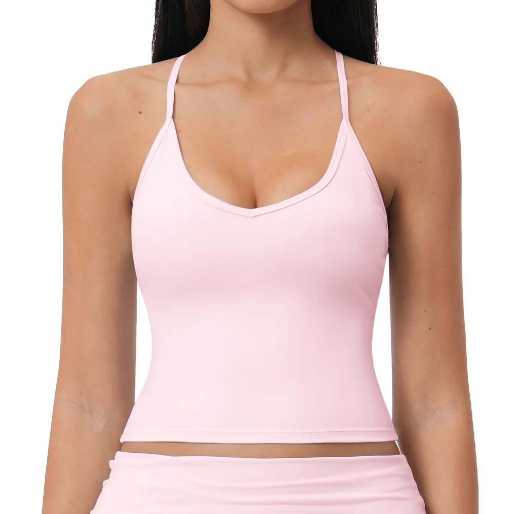 Summer Breathable Yoga Vest Women's Shockproof Running Sports Top High-Strength Workout Underwear Female Fitness Pilates Vest