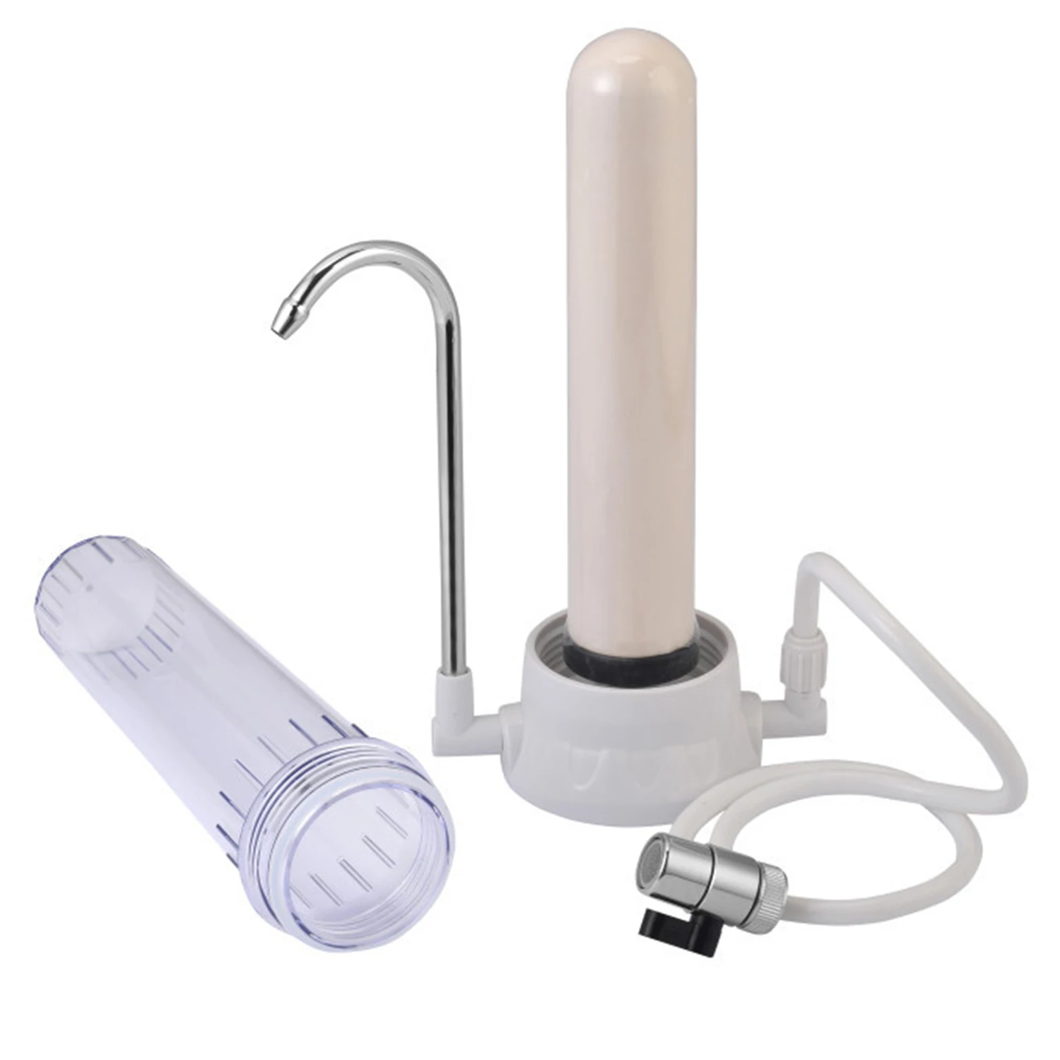 Countertop Water Filter Water Filter with Ceramic Cartridge Water Tap Filtration System