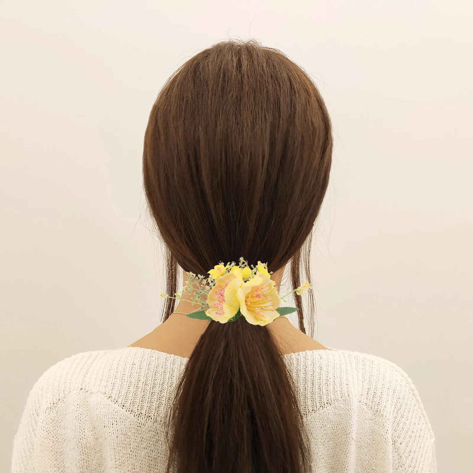 

2Pcs Hawaiian Flower Hair Comb Artificial Hibiscus Plumeria Floral Hairpiece Summer Beach Wedding Luau Party Bridesmaid Hair