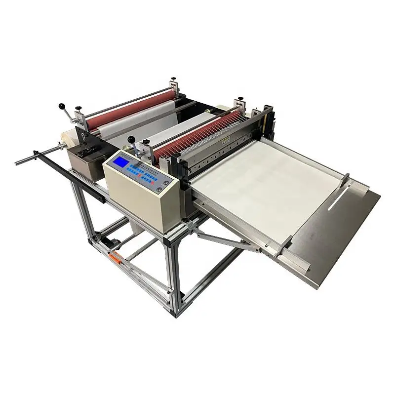 High Speed Small Packaging Paper Automatic Paper Cutter Self-adhesive Paper Cutting Machine Web Cross Cutting Machine