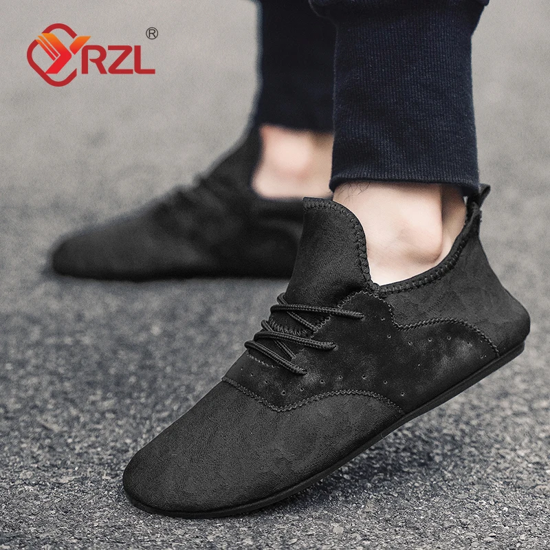 YRZL Mesh Loafers Men Driving Moccasins Thin Bottom Flats Walking Shoes Breathable Non Slip Casual Loafers Summer Mens Shoes