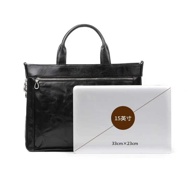 정품 메신저 백 남성 가죽 크로스바디 서류가방 소가죽 럭셔리 서류가방 대용량 남성 핸드백 서류가방