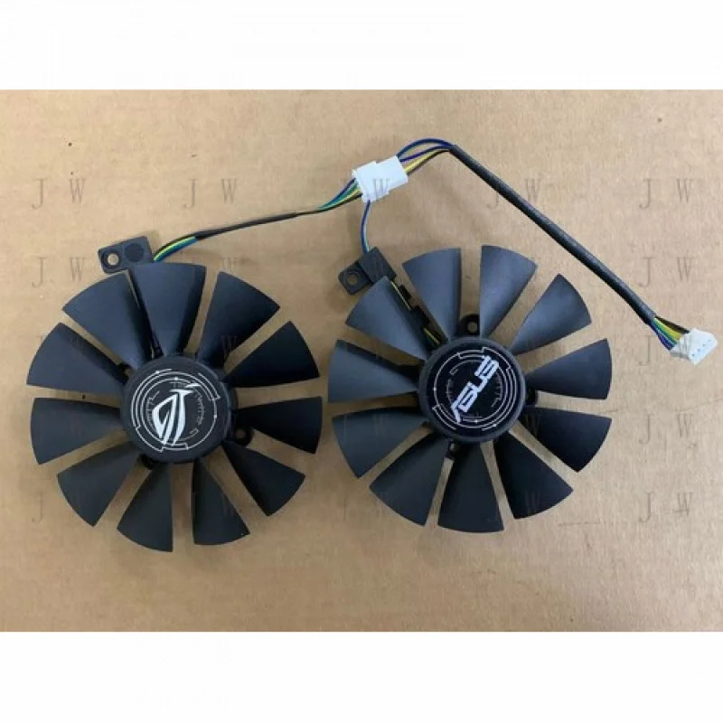 DDJ  2PCS Graphic Card Cooling Fan For ASUS DUAL GeForce GTX1060-O6G PLD09210S12HH
