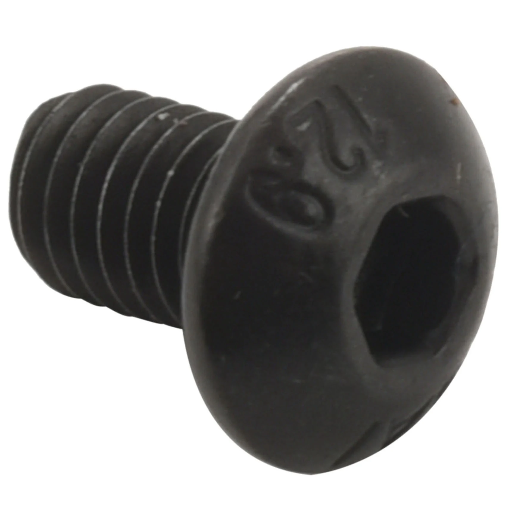M5x8mm زر رئيس عرافة المقبس غطاء مسمار مزلاج أسود 50