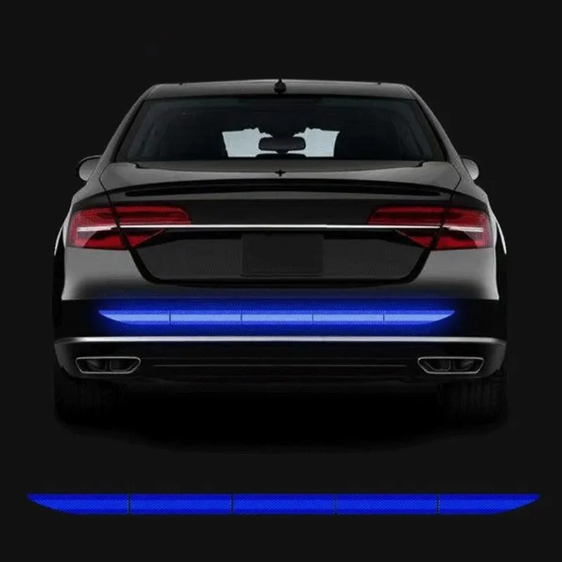 Car Sticker Reflective Warning Safety Tape Anti Collision Warning Reflective Sticker for Automobile Trunk Night Reflective