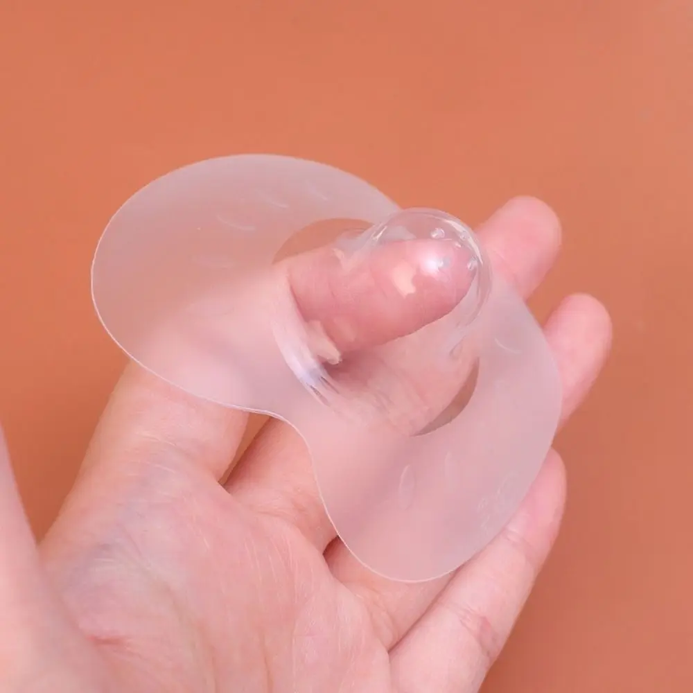 2Pcs/Box Silicone Nipple Protector Ultra-thin Butterfly Shape Nursing Supplies Teat Protection Shields Anti-bite
